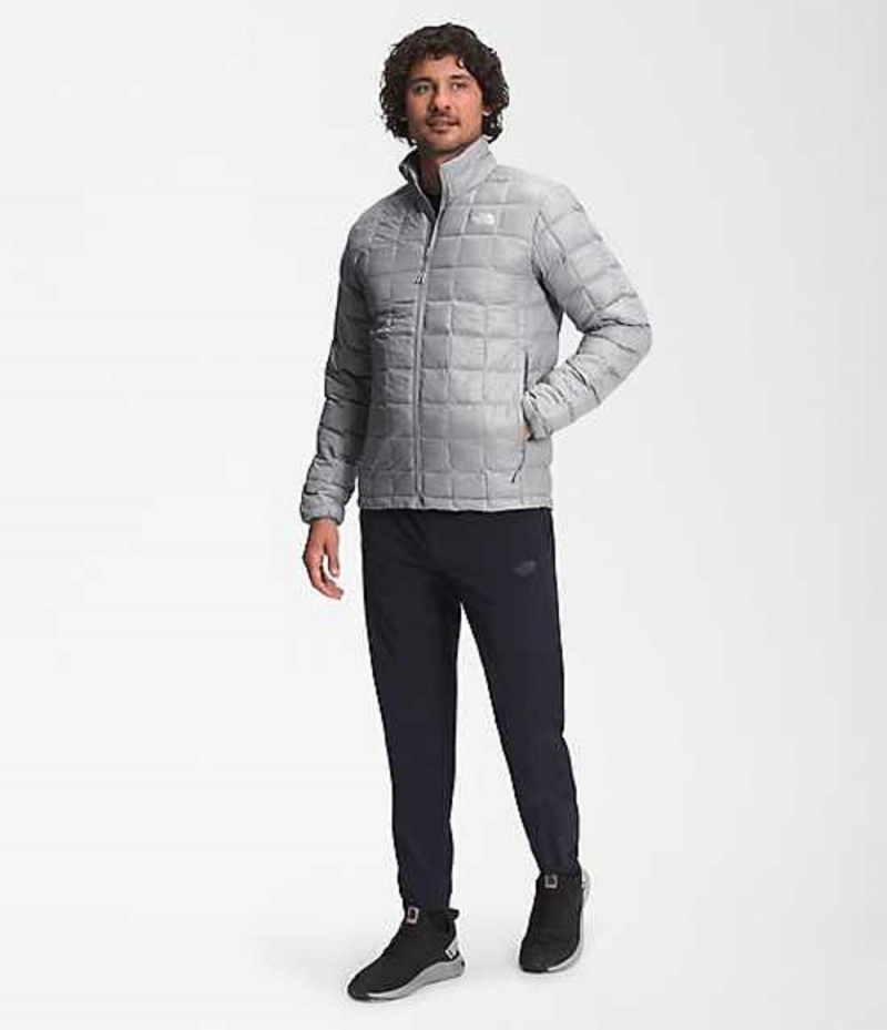 Chaqueta Plumas The North Face ThermoBall™ Eco Hombre Gris | 9547618-MF