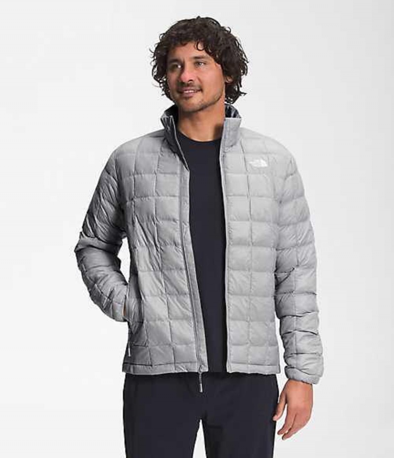 Chaqueta Plumas The North Face ThermoBall™ Eco Hombre Gris | 9547618-MF