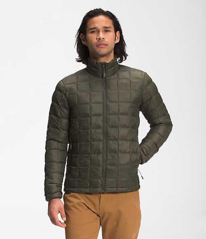 Chaqueta Plumas The North Face ThermoBall™ Eco Hombre Gris Marrones Verde | 8517369-YA