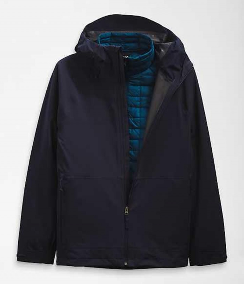 Chaqueta Plumas The North Face ThermoBall™ Eco Hombre Azul Marino Azules | 8756129-LO