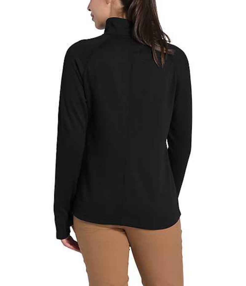 Fleece Jackets The North Face Canyonlands Mujer Negras | 7689025-IL