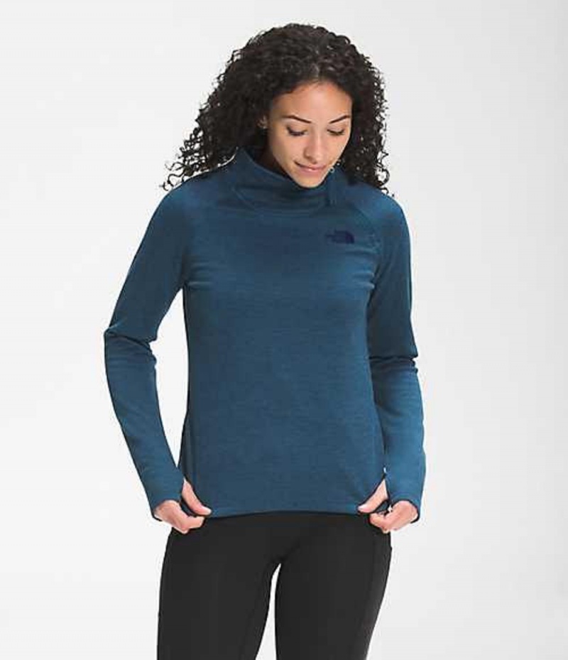 Fleece Jackets The North Face Canyonlands Mujer Azules | 0937561-AD