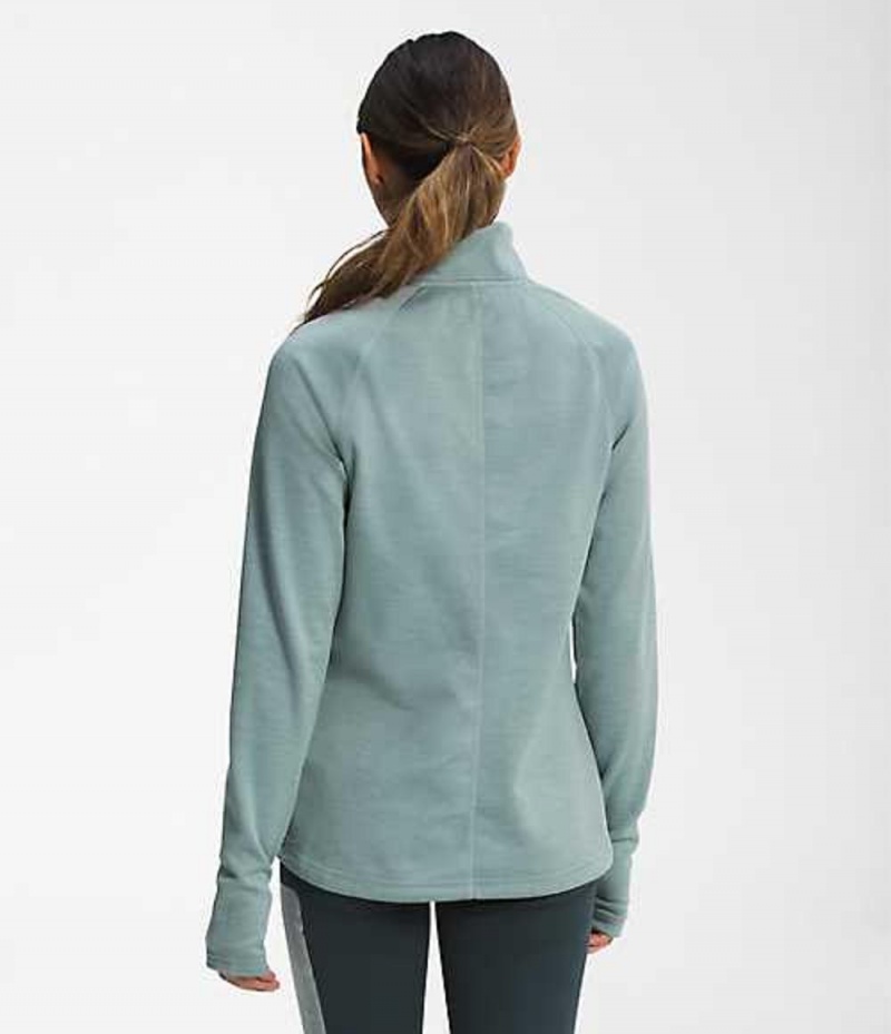 Fleece Jackets The North Face Canyonlands Mujer Plateadas Azules | 3461027-TU