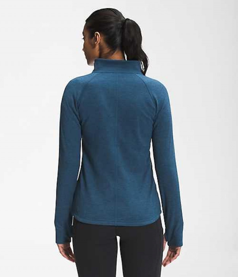 Fleece Jackets The North Face Canyonlands Mujer Azules | 3652498-GB