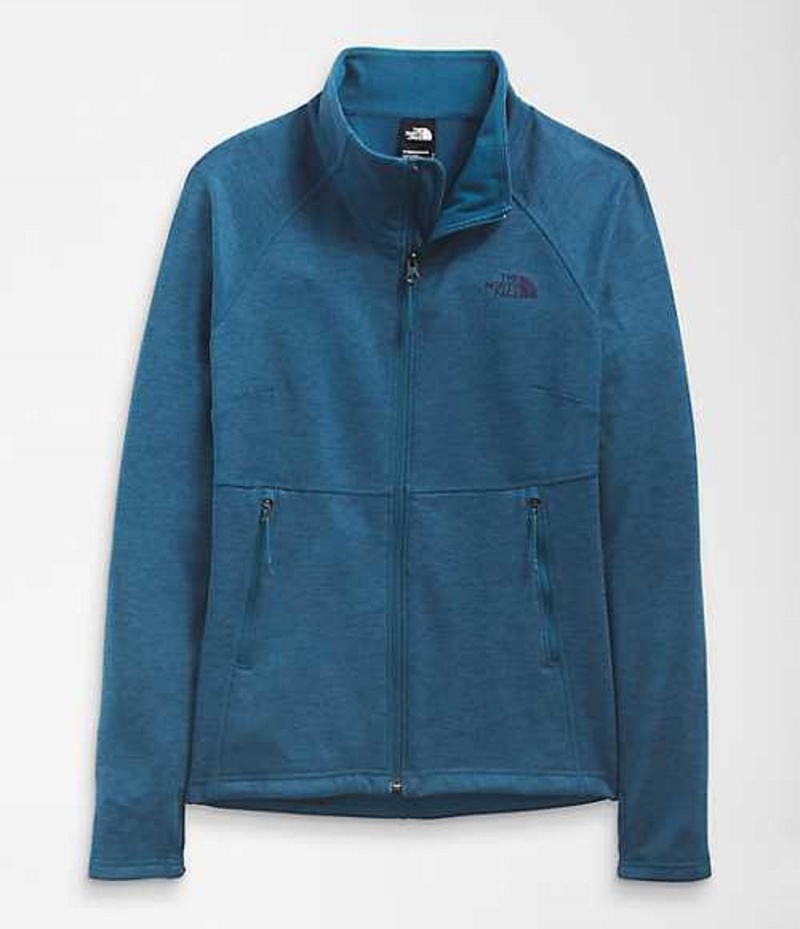 Fleece Jackets The North Face Canyonlands Mujer Azules | 3652498-GB