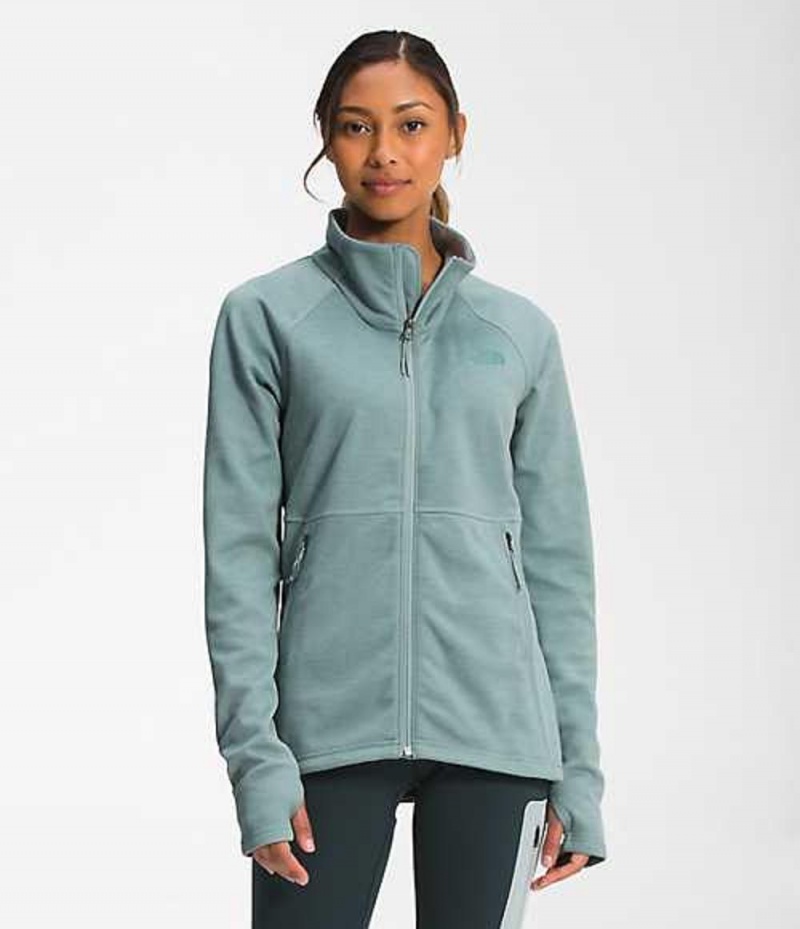 Fleece Jackets The North Face Canyonlands Mujer Plateadas Azules | 4053827-DS