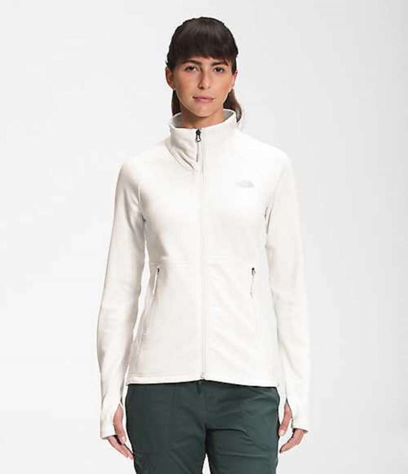 Fleece Jackets The North Face Canyonlands Mujer Blancas | 2613754-TN