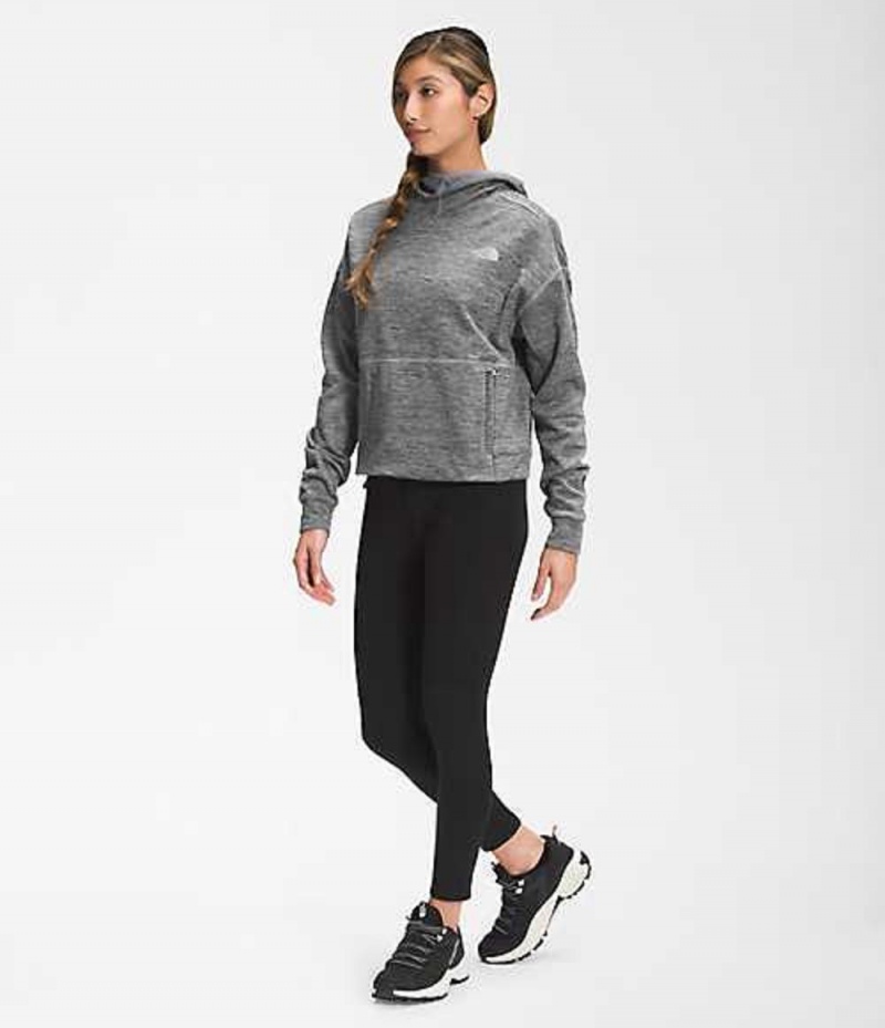 Fleece Jackets The North Face Canyonlands Mujer Gris | 0928576-GM