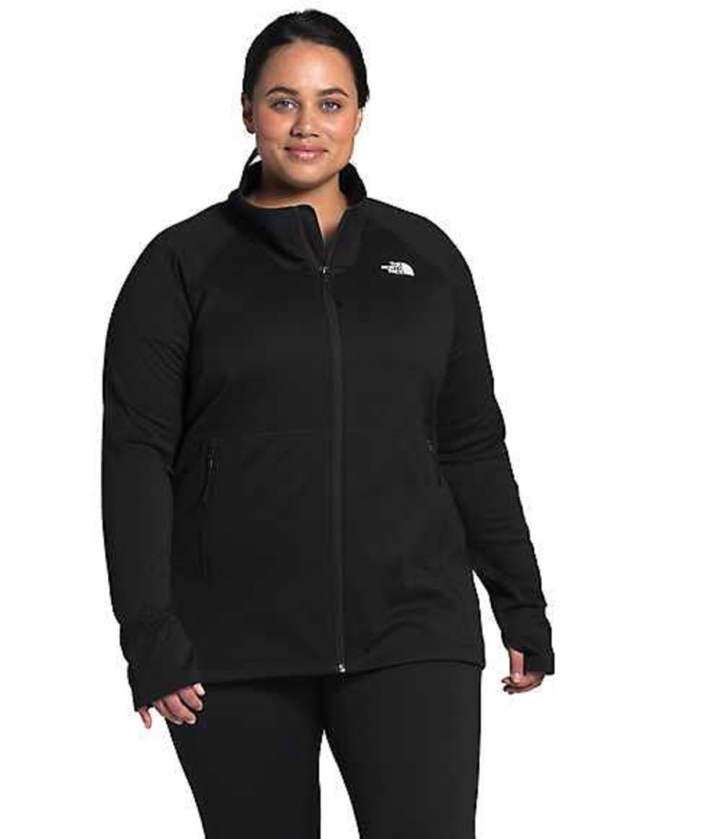 Fleece Jackets The North Face Canyonlands Mujer Negras | 1026478-SM