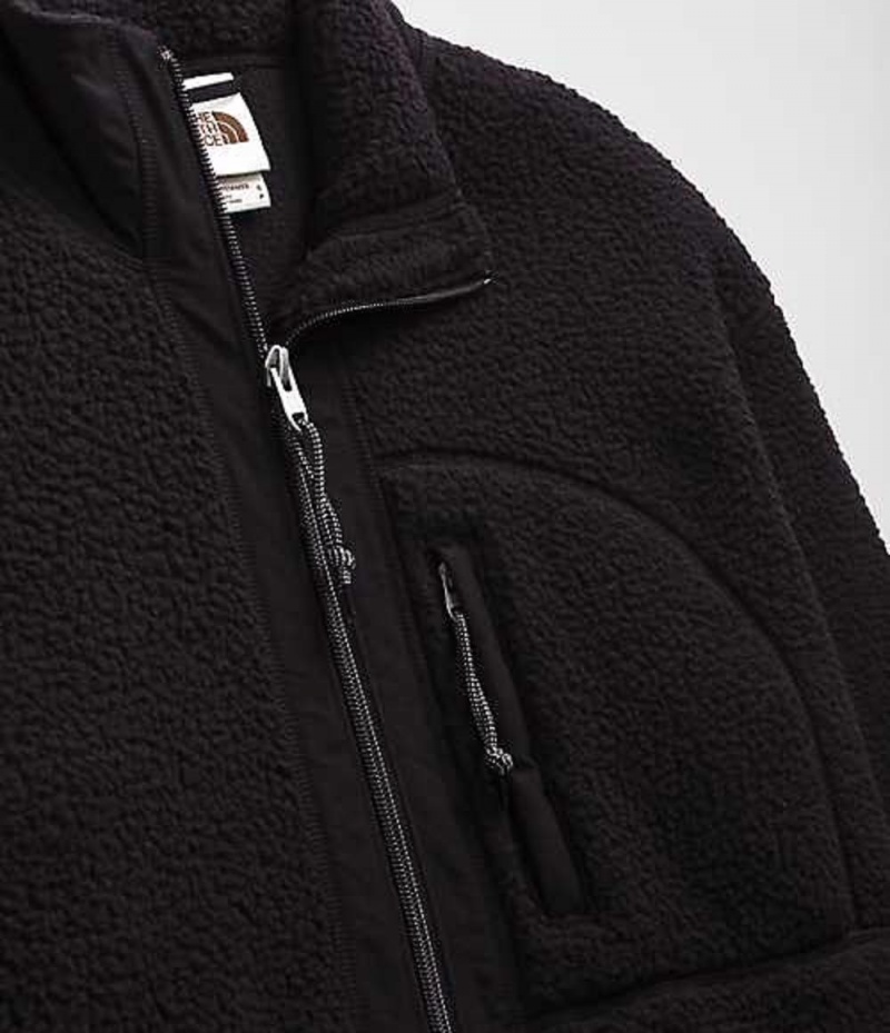 Fleece Jackets The North Face Cragmont Mujer Negras | 6149023-SA