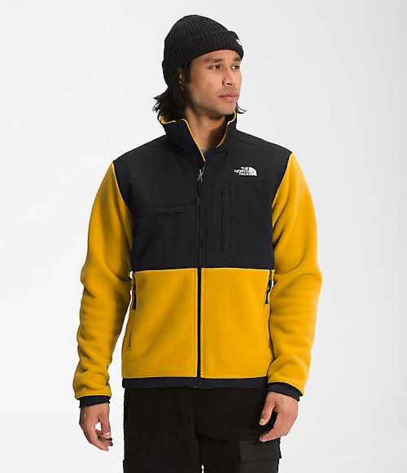 Fleece Jackets The North Face Denali 2 Hombre Amarillo | 2647530-MR