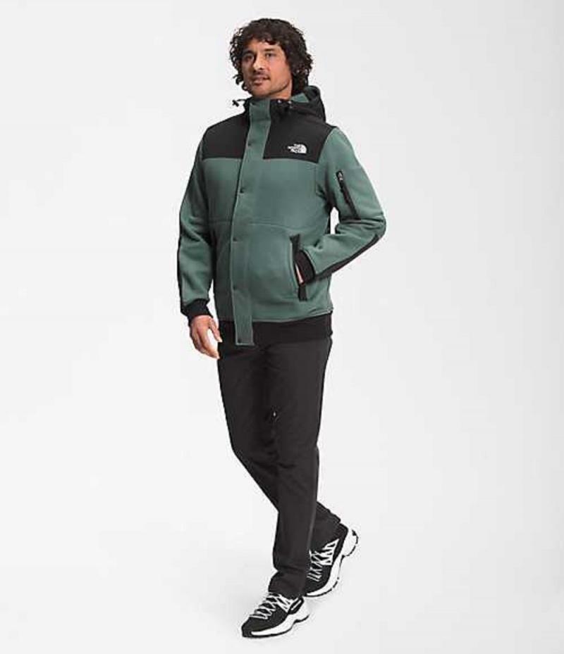 Fleece Jackets The North Face Highrail Hombre Verde | 3246950-RV