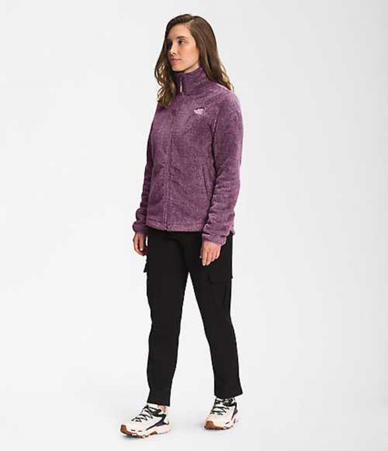 Fleece Jackets The North Face Osito Mujer Gris Moradas | 8469215-WJ