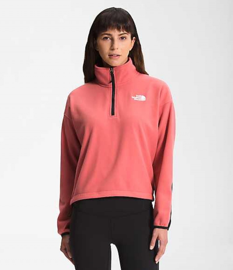 Fleece Jackets The North Face TKA Kataka Mujer Rosas | 7308925-WN