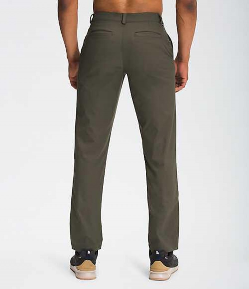 Pantalon The North Face City Standard Hombre Gris Marrones Verde | 5702143-ZQ