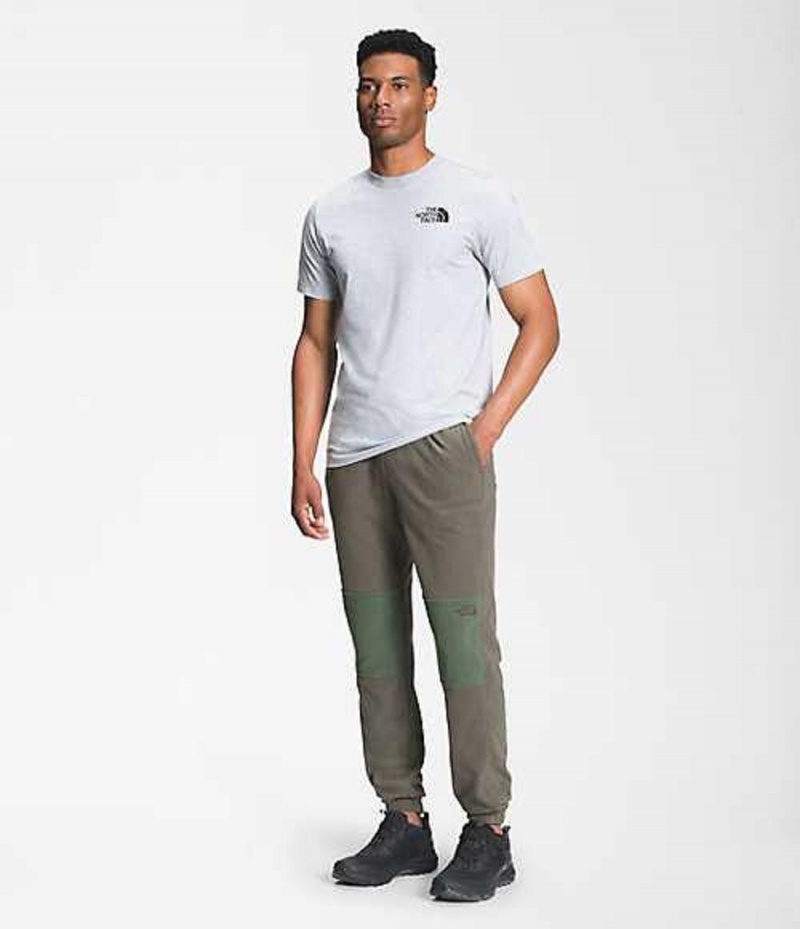 Pantalon The North Face TKA Glacier Hombre Gris Marrones Verde | 9053762-FL