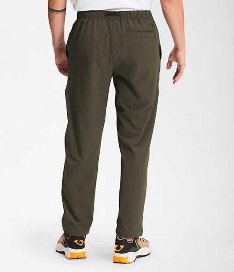 Pantalon The North Face Tech Easy Hombre Gris Marrones Verde | 8051462-NA