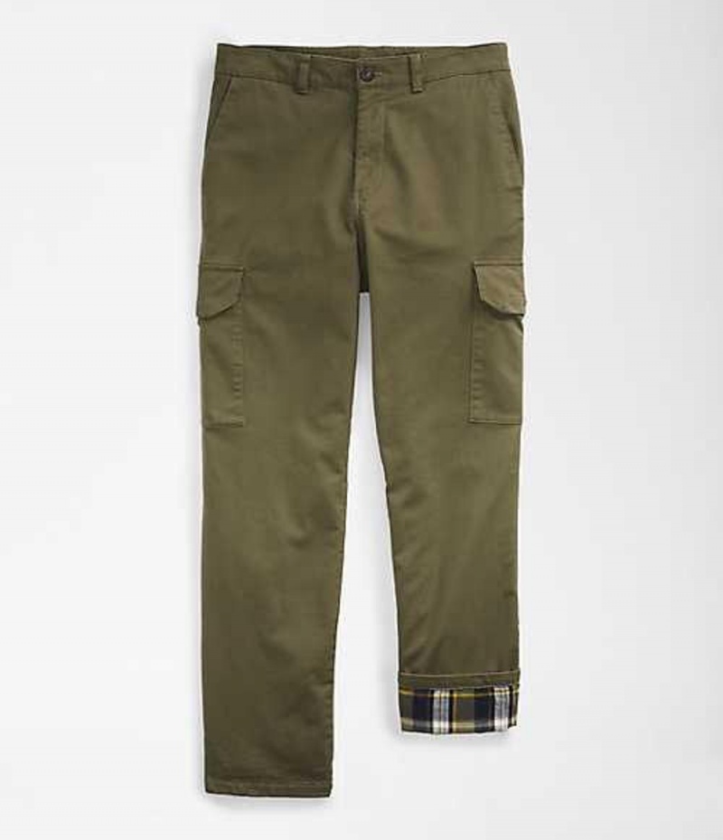 Pantalon The North Face Warm Motion Hombre Verde Oliva | 6392548-YS