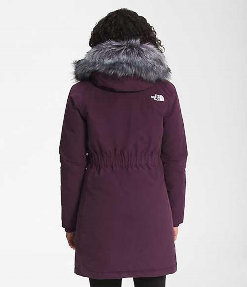 Parka The North Face Arctic Mujer Burdeos | 8174562-DU