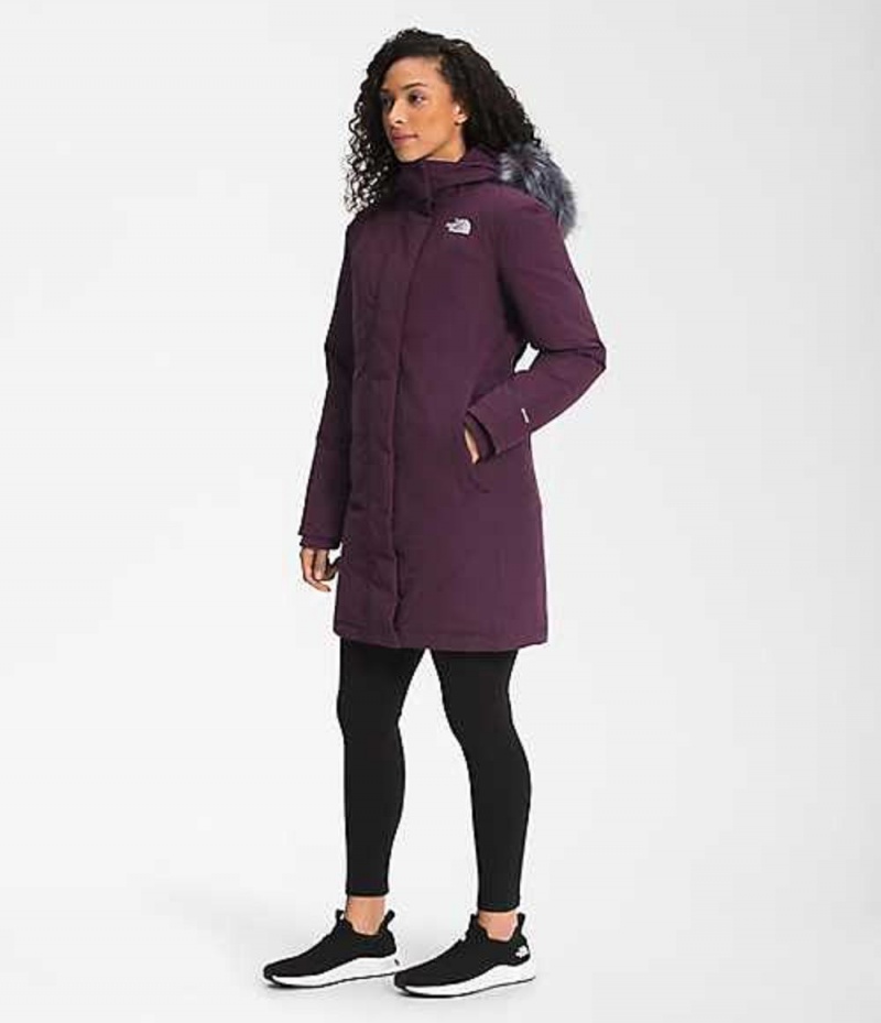 Parka The North Face Arctic Mujer Burdeos | 8174562-DU