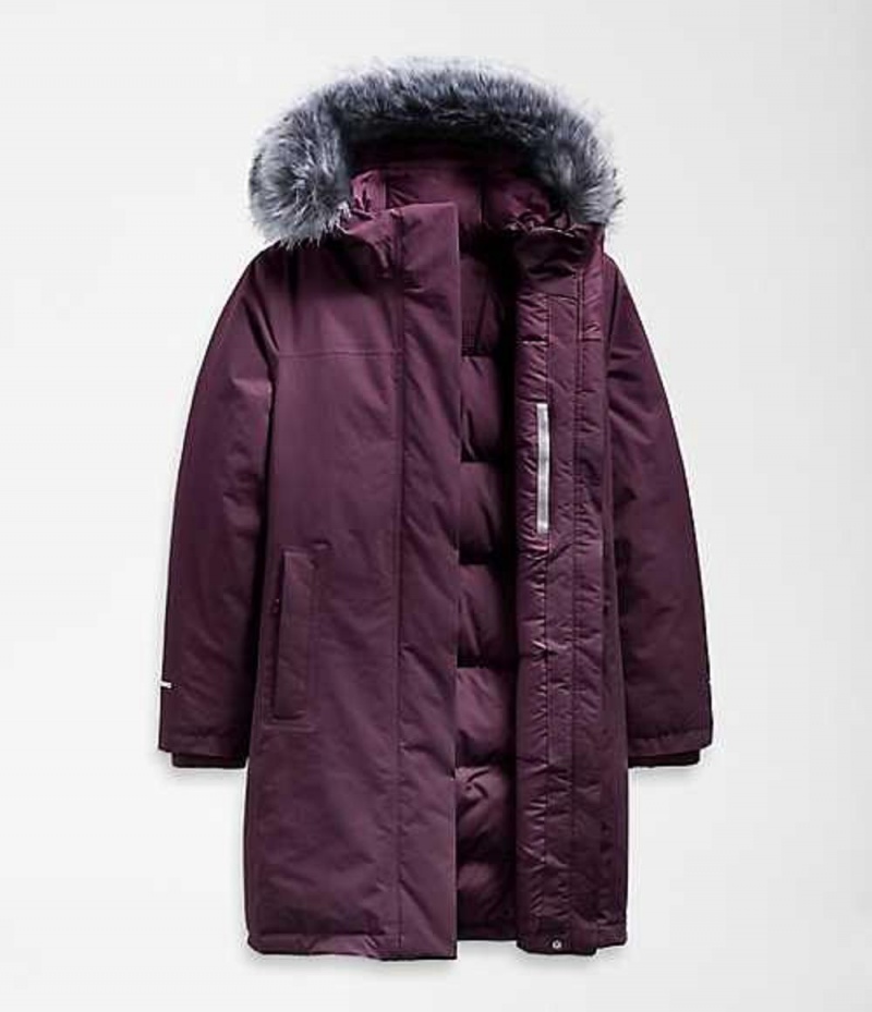 Parka The North Face Arctic Mujer Burdeos | 8174562-DU