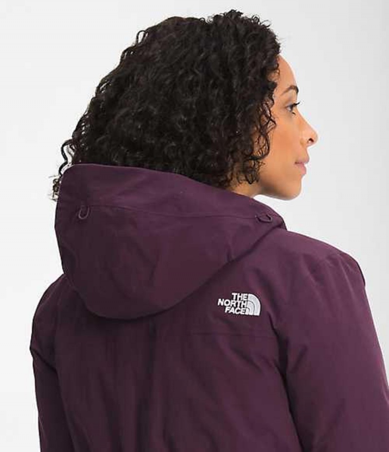 Parka The North Face Arctic Mujer Burdeos | 8174562-DU