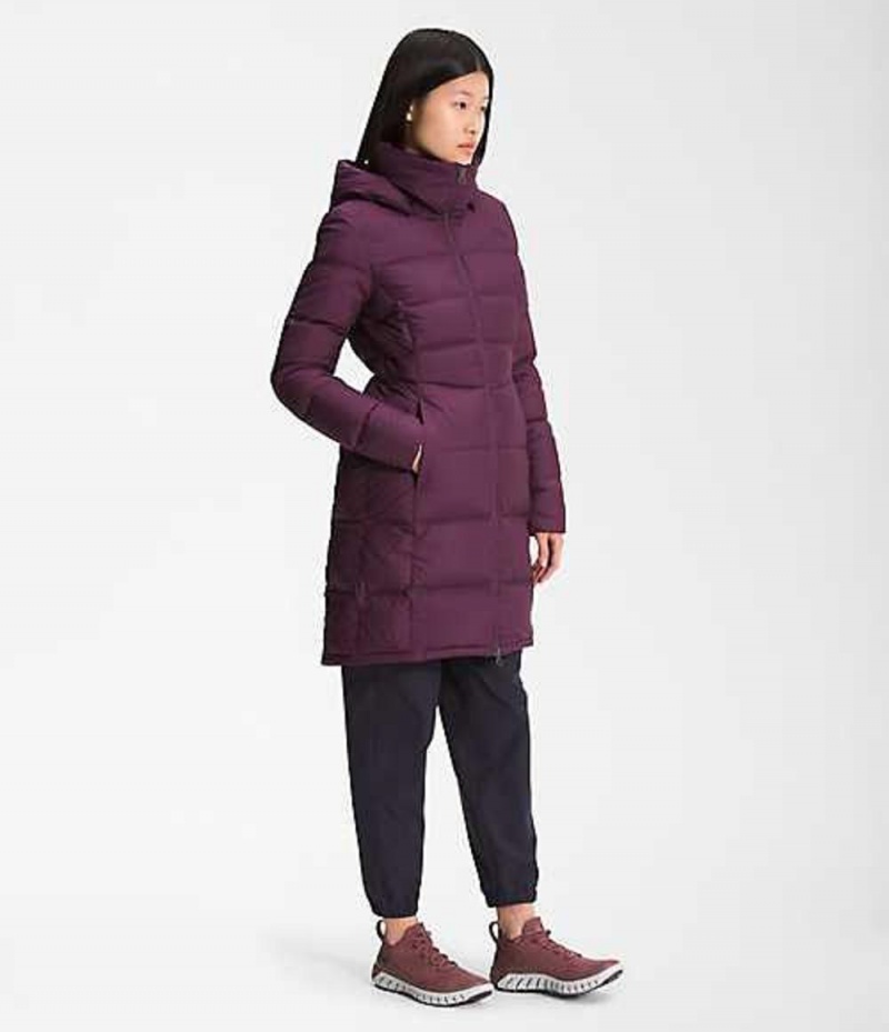 Parka The North Face Metropolis Mujer Burdeos | 3794605-UB