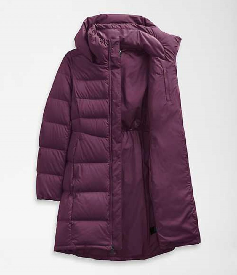 Parka The North Face Metropolis Mujer Burdeos | 3794605-UB