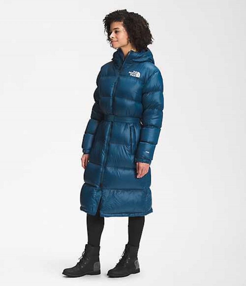 Parka The North Face Nuptse Mujer Azules | 7084692-BS