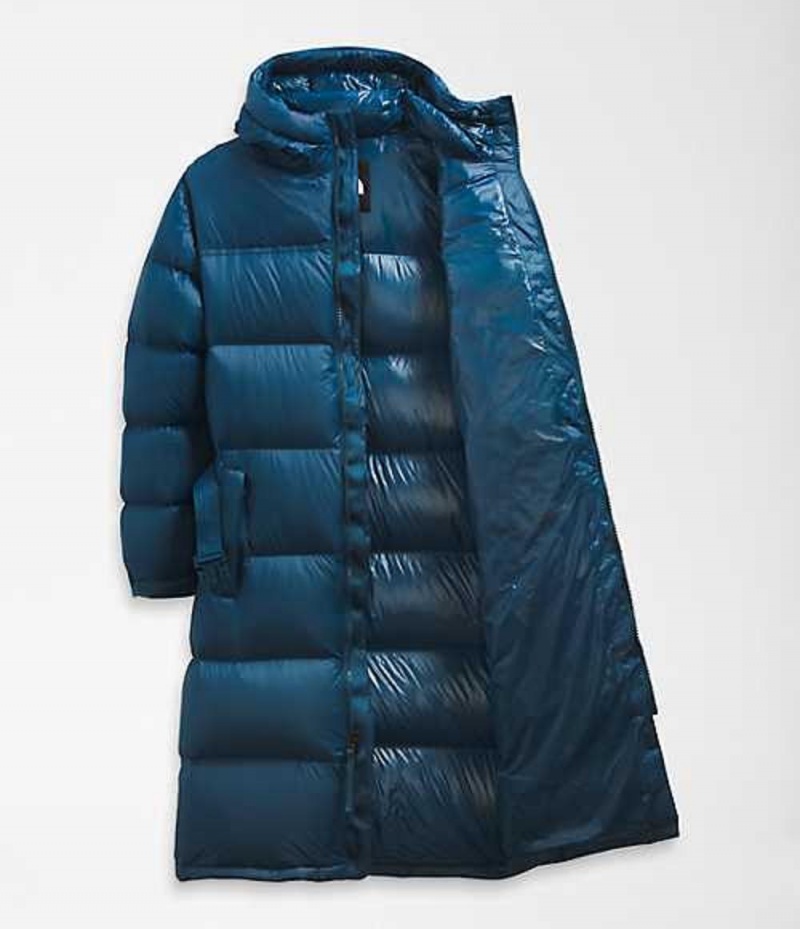 Parka The North Face Nuptse Mujer Azules | 7084692-BS