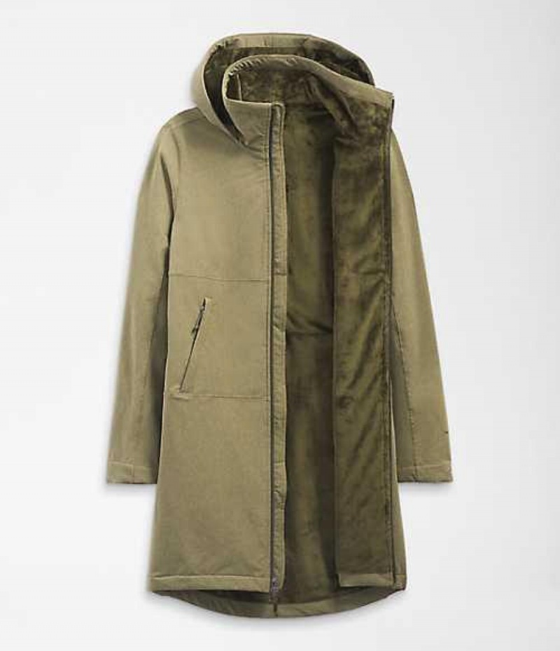 Parka The North Face Shelbe Raschel Mujer Verde Oliva Verde | 0762589-FZ