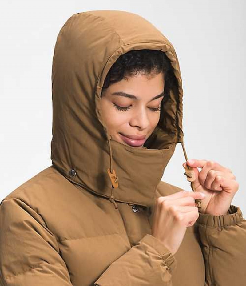 Parka The North Face Sierra Mujer Marrones | 8674315-OJ