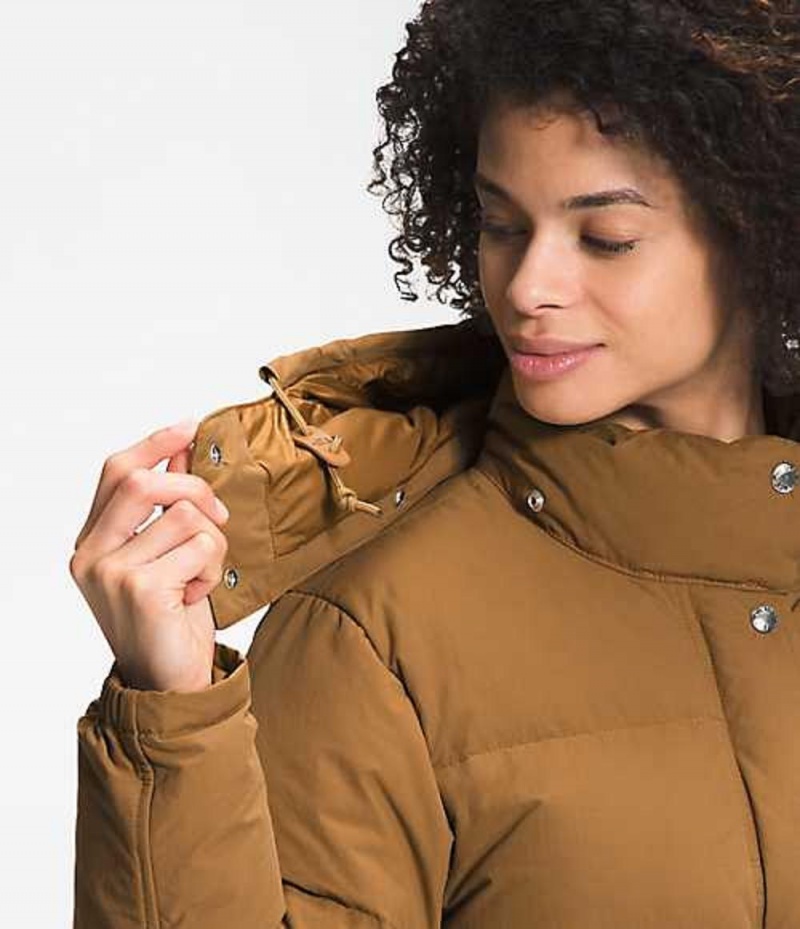 Parka The North Face Sierra Mujer Marrones | 8674315-OJ