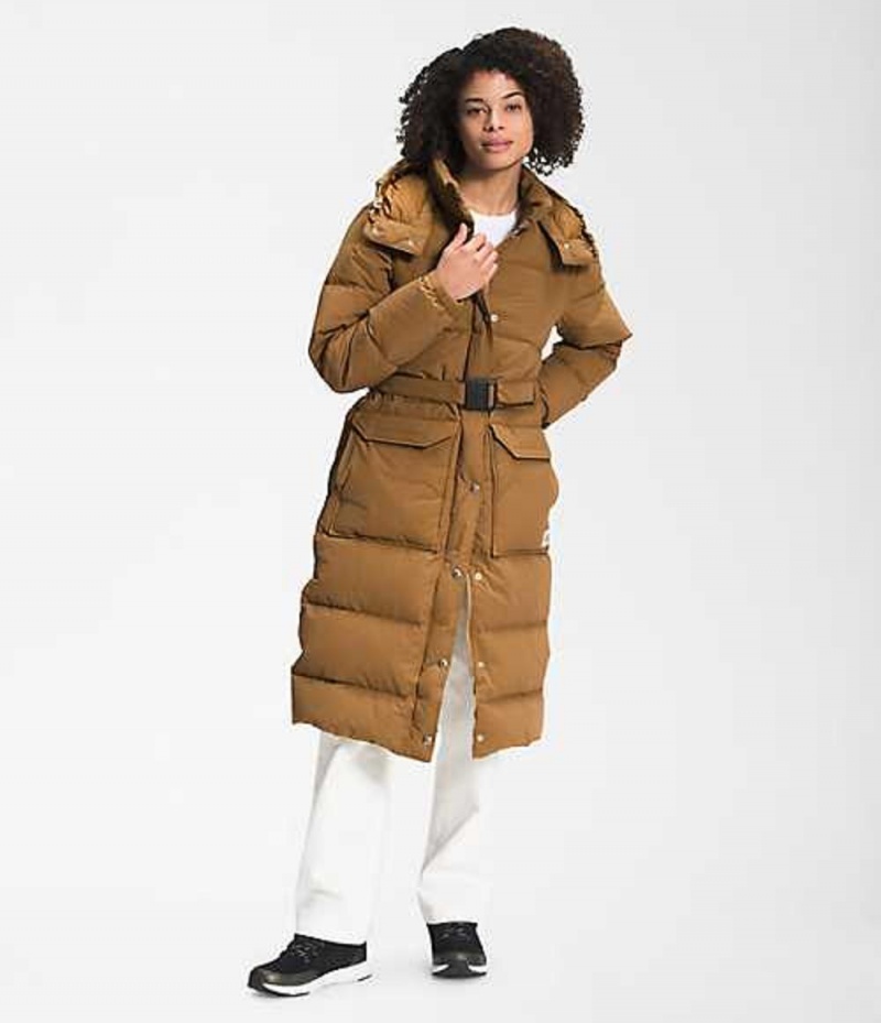 Parka The North Face Sierra Mujer Marrones | 8674315-OJ