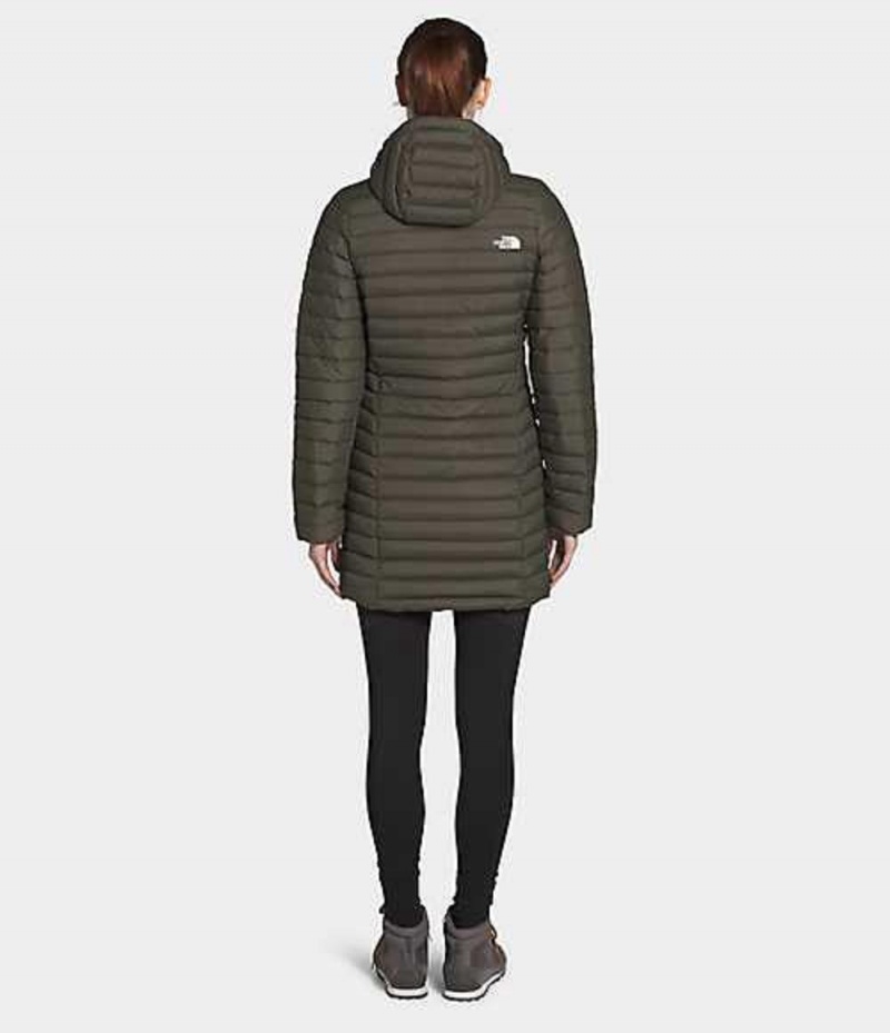 Parka The North Face Stretch Mujer Gris Marrones Verde | 5431672-RV