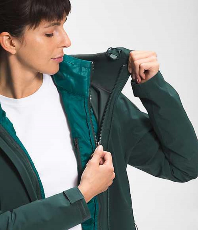 Parka The North Face ThermoBall™ Eco Mujer Verde Oscuro | 6204587-KE