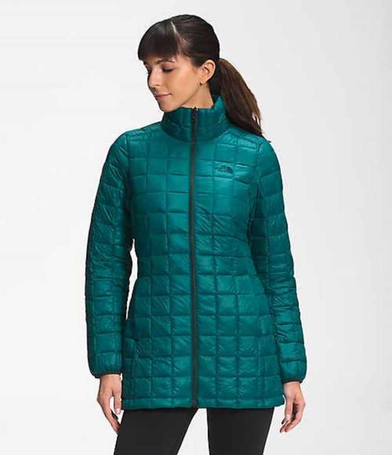 Parka The North Face ThermoBall™ Eco Mujer Verde Oscuro | 6204587-KE