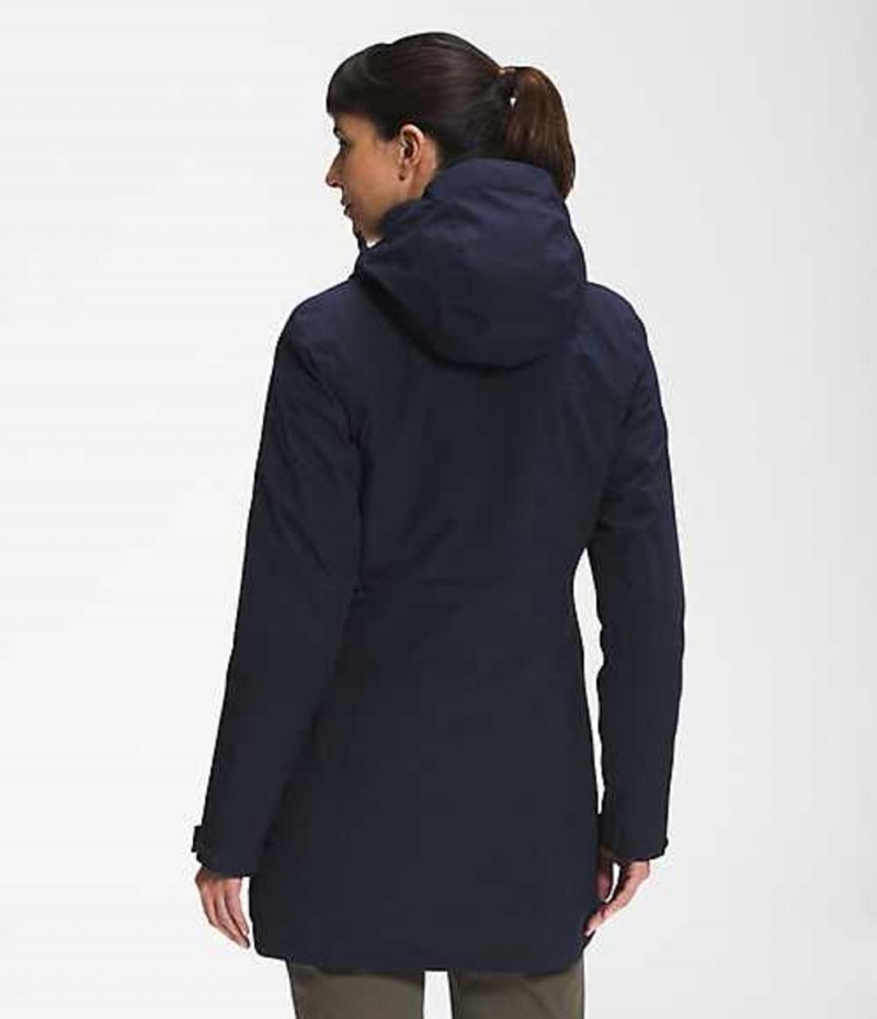 Parka The North Face ThermoBall™ Eco Mujer Azul Marino | 5948716-FZ