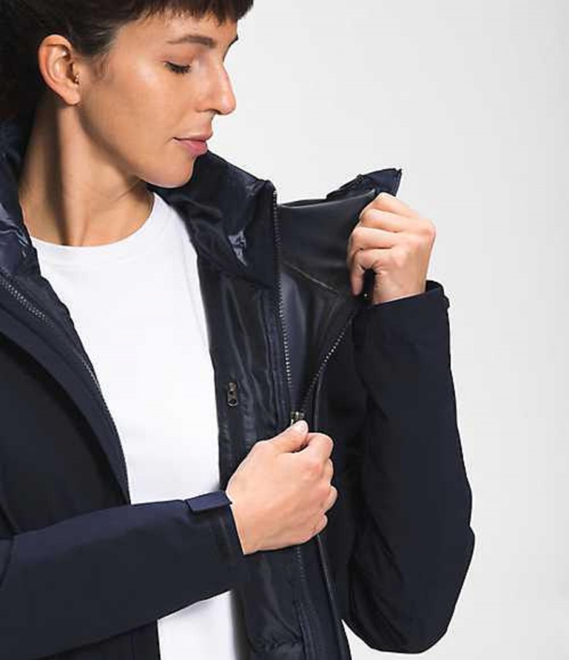 Parka The North Face ThermoBall™ Eco Mujer Azul Marino | 5948716-FZ