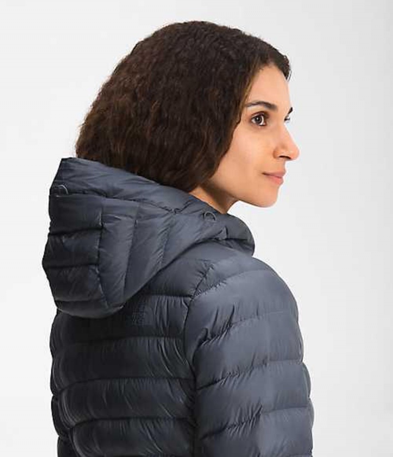 Parka The North Face Transverse Belted Mujer Gris | 4928506-IW