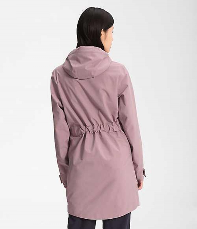 Rain Jackets The North Face City Breeze Rain Mujer Moradas | 8752604-AH