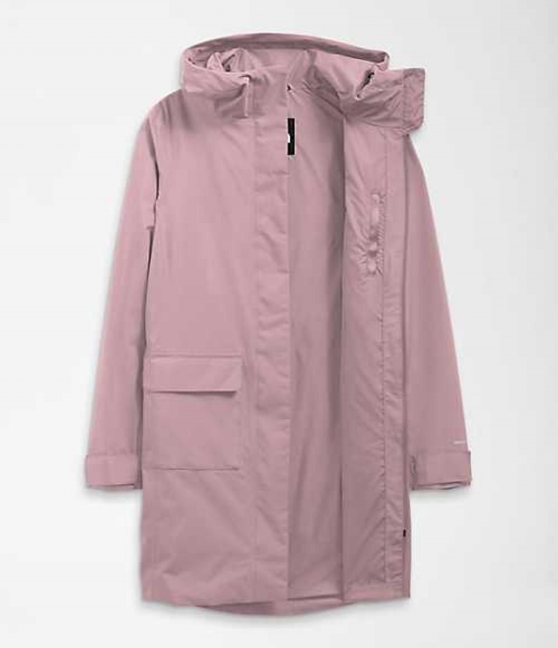 Rain Jackets The North Face City Breeze Rain Mujer Moradas | 8752604-AH