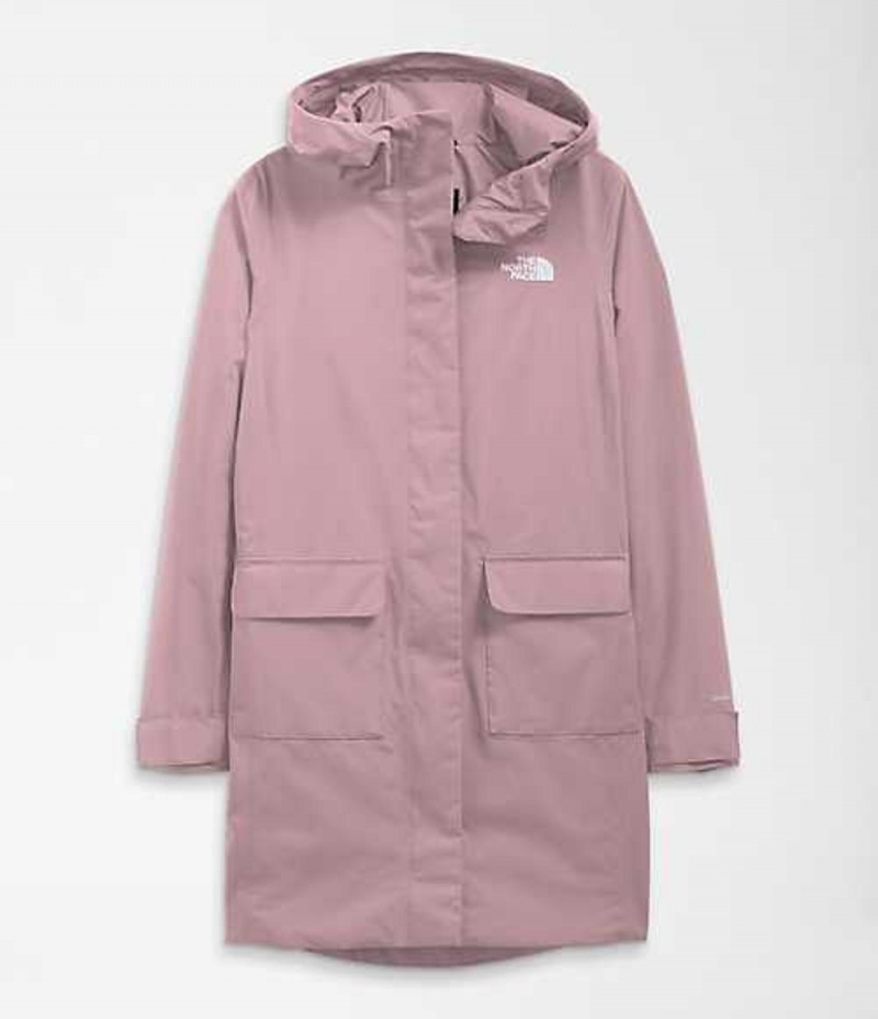 Rain Jackets The North Face City Breeze Rain Mujer Moradas | 8752604-AH