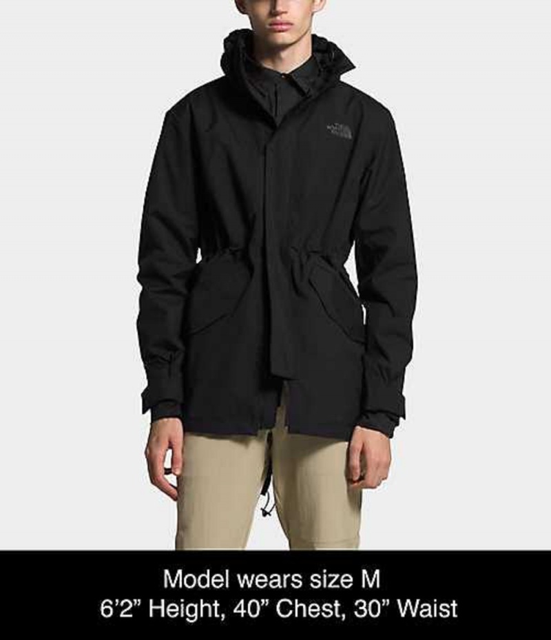 Rain Jackets The North Face City Breeze Rain Hombre Negras | 1628704-PK