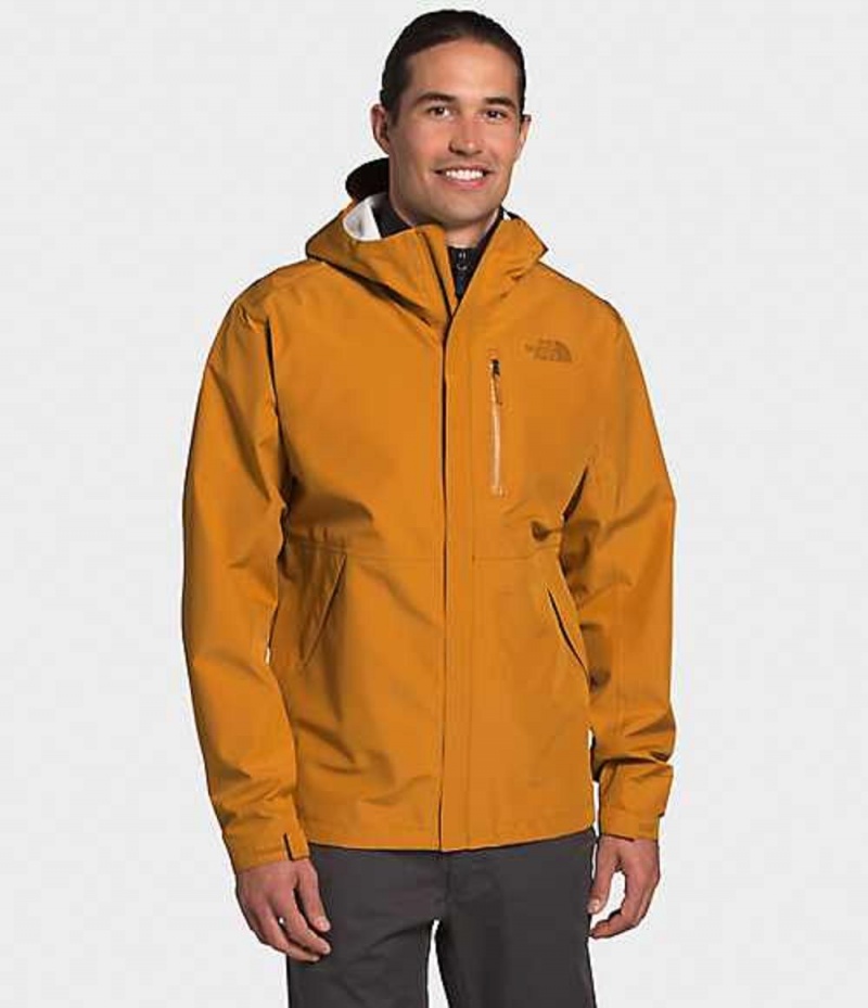 Rain Jackets The North Face Dryzzle Futurelight™ Hombre Amarillo | 3985714-CT