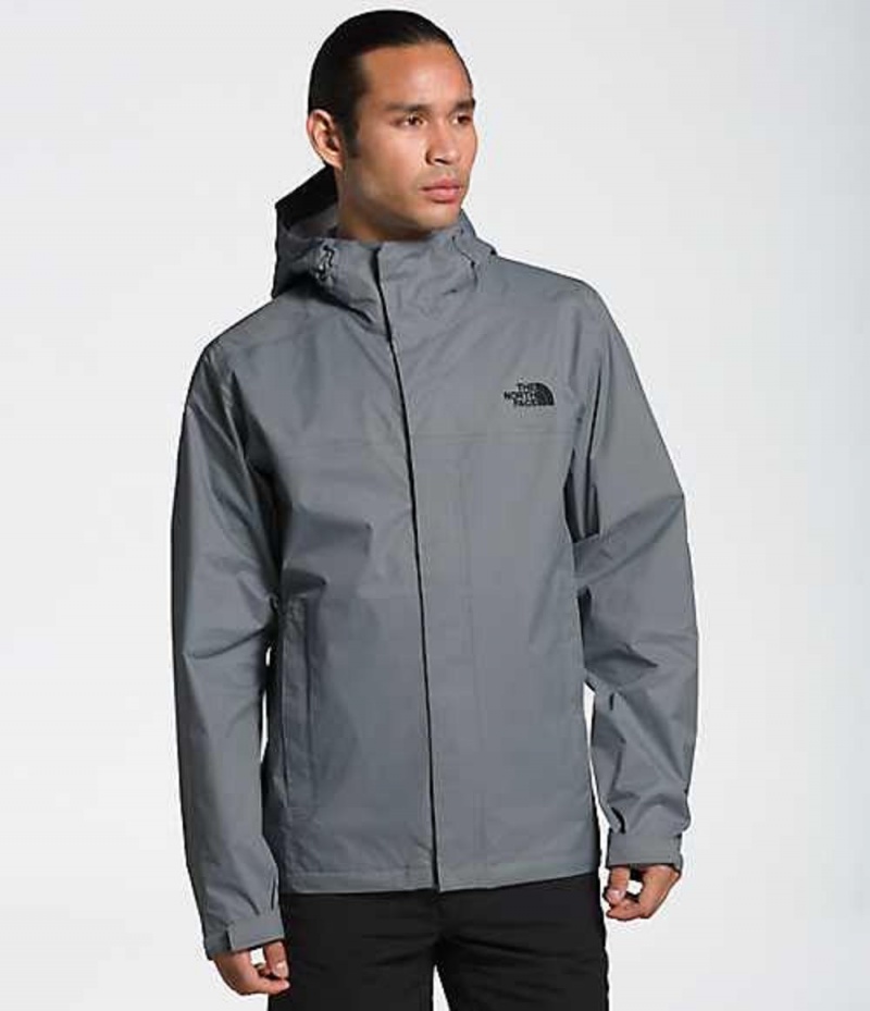 Rain Jackets The North Face Venture 2 Hombre Gris Negras | 5310728-FI