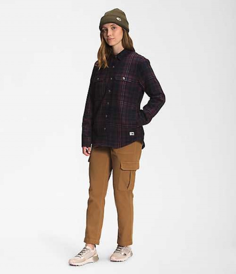 Shirts The North Face Campshire Mujer Marrones | 2307149-XF