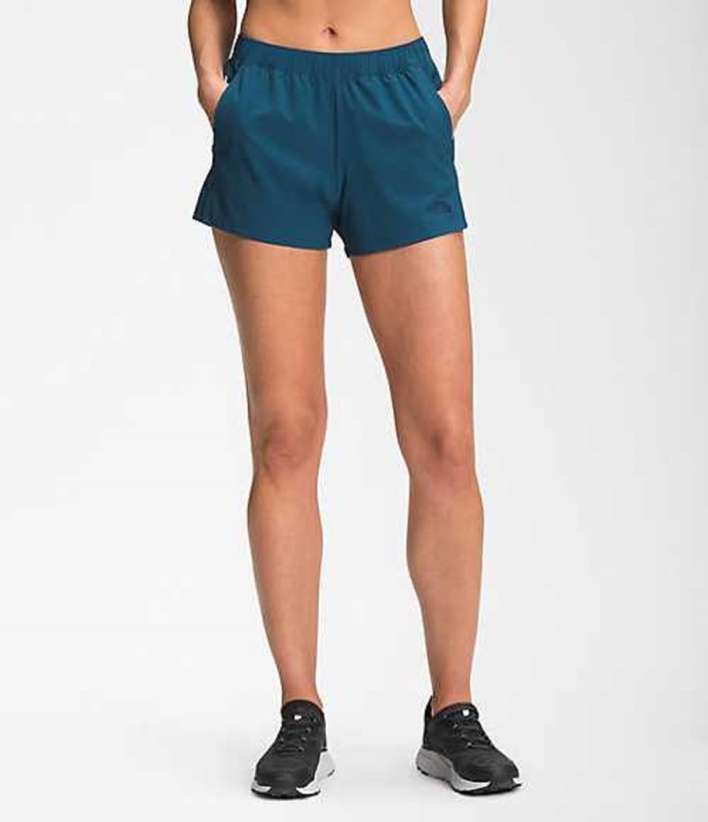 Short The North Face Wander Mujer Azules | 0697384-XP