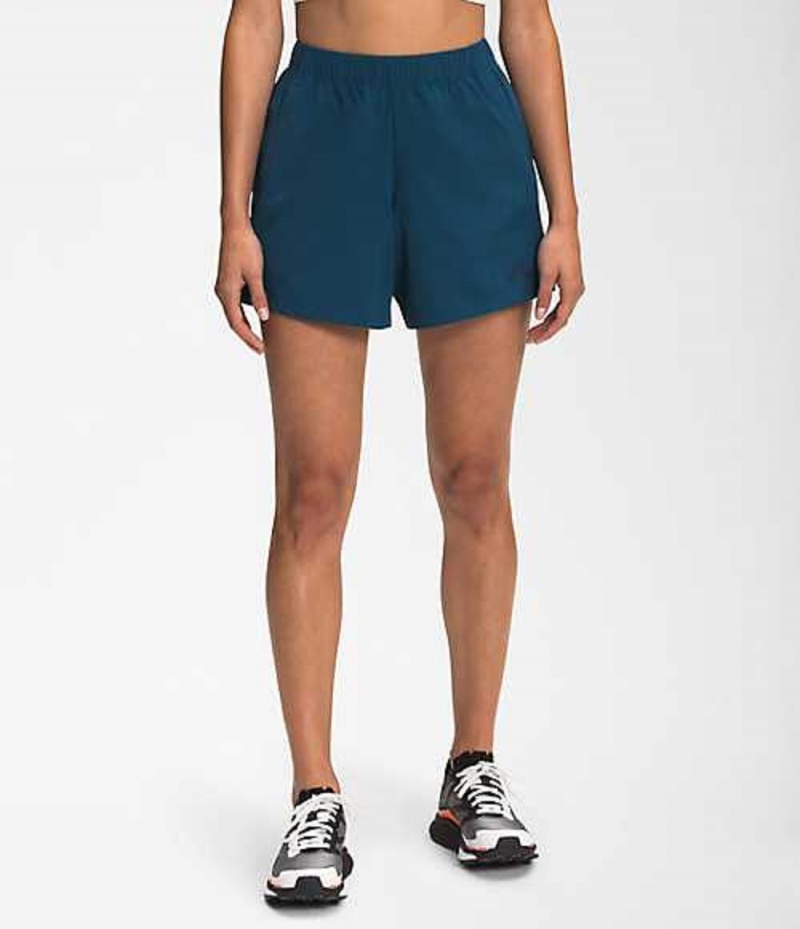 Short The North Face Wander Mujer Azules | 8627309-DI