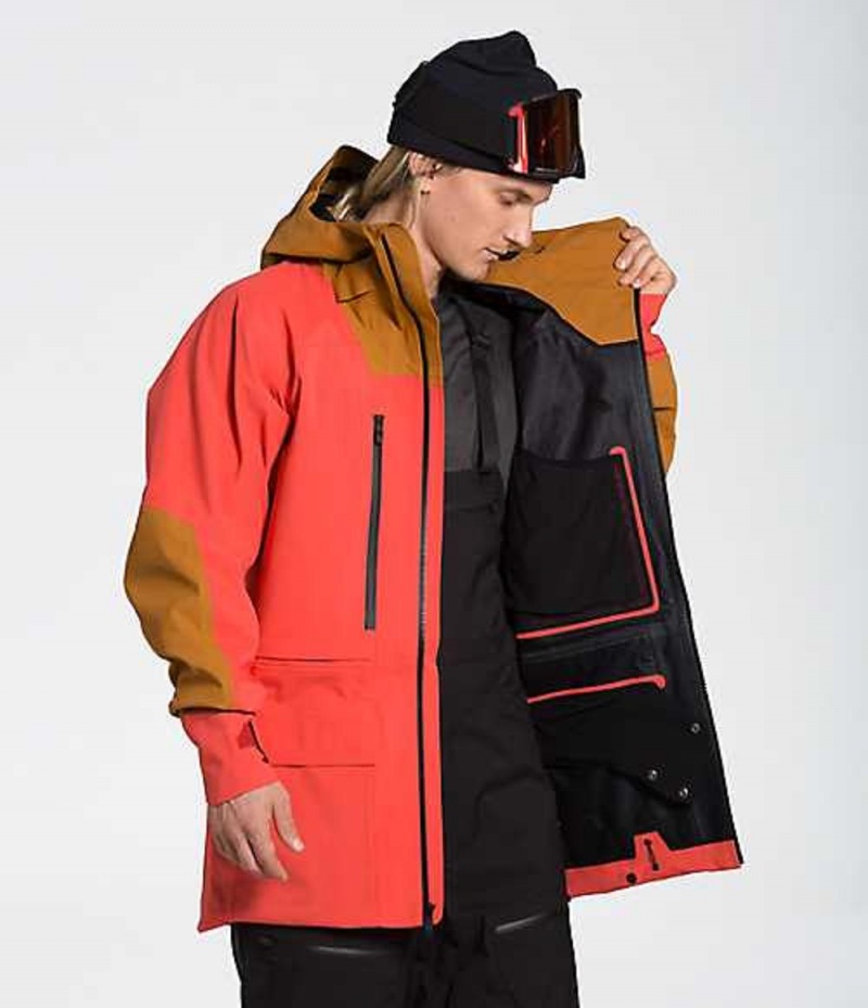 Skiing The North Face A-CAD Hombre Marrones | 9054271-LP